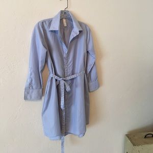 American Apparel striped button up dress shirt